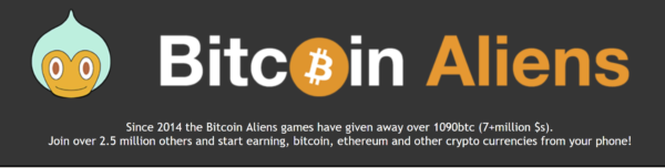 Лого на Bitcoin Aliens