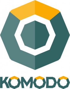 Logotip de la plataforma Komodo