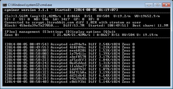 zeusminer-thuder-x6-cgminer